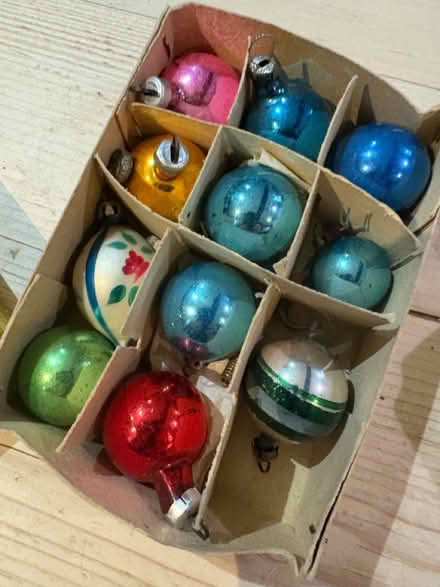 Photo of free Vintage Christmas decs (Brimfield, Ludlow) #1