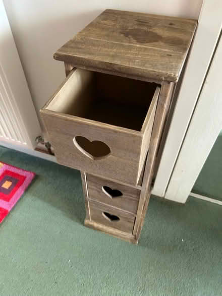 Photo of free Rustic wood tall drawers (SY4) #4