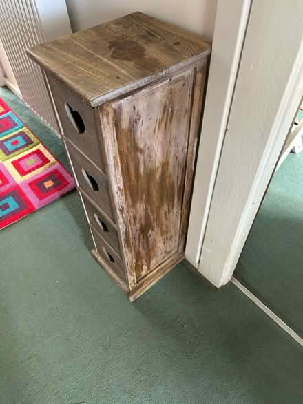 Photo of free Rustic wood tall drawers (SY4) #3