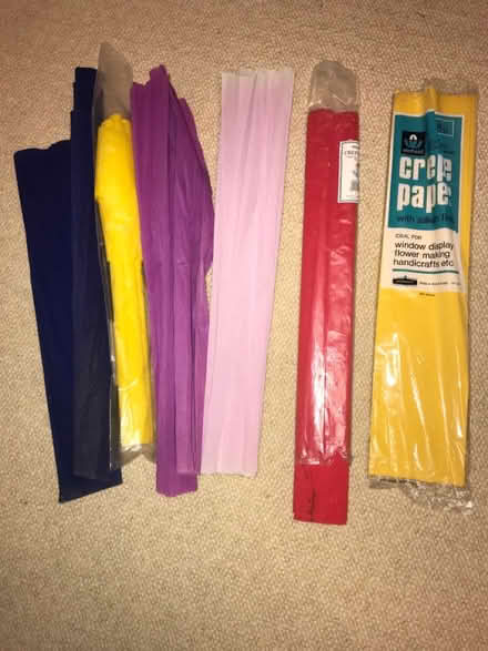 Photo of free Old crepe paper (Bromley BR2) #1