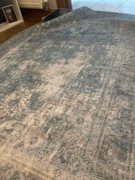 Photo of free Blue floor rug (Barrow-in-Furness LA13) #2