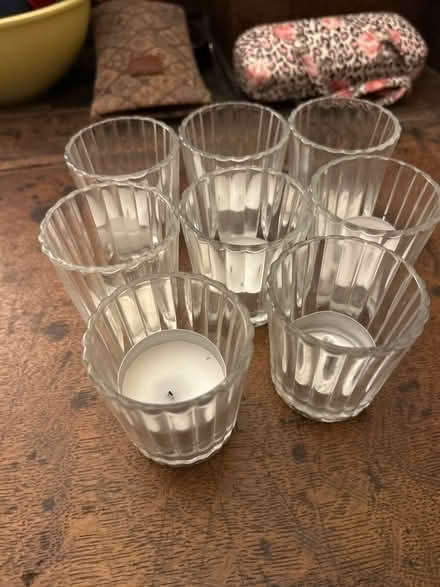 Photo of free 8 x tealight holders / votives (Malvern Link WR14) #2