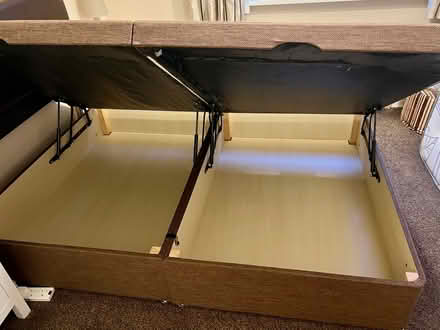 Photo of free Double Ottoman Bed with Headboard (Borrowash DE72) #3