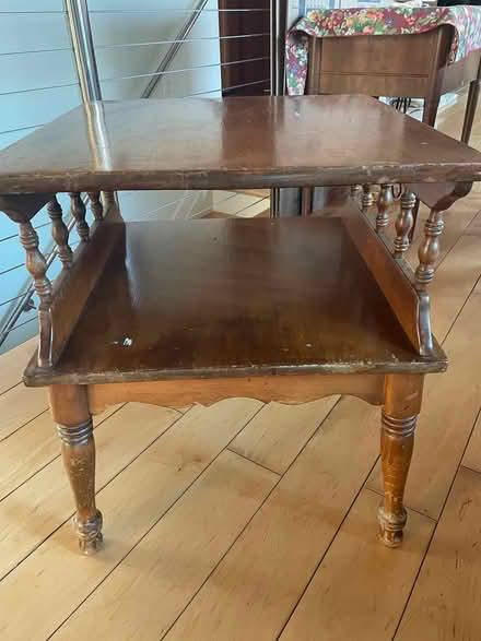 Photo of free Vintage side table for family room (DC side of Warrenton) #1