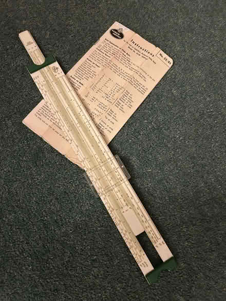Photo of free Slide Rule (Cheadle Hulme SK8) #1