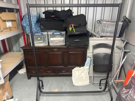 Photo of free Hanging Clothes rail on wheels (N4) #1