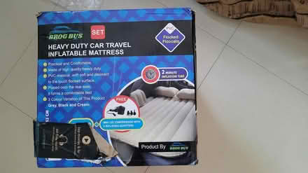 Photo of free car inflatable mattress (manikonda) #2