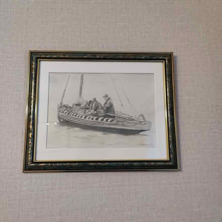 Photo of free Framed boat drawing (Garstang PR3) #1
