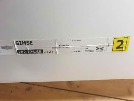 Photo of free Ikea underbed storage box 65x70cm (Frimley Green (GU16)) #3