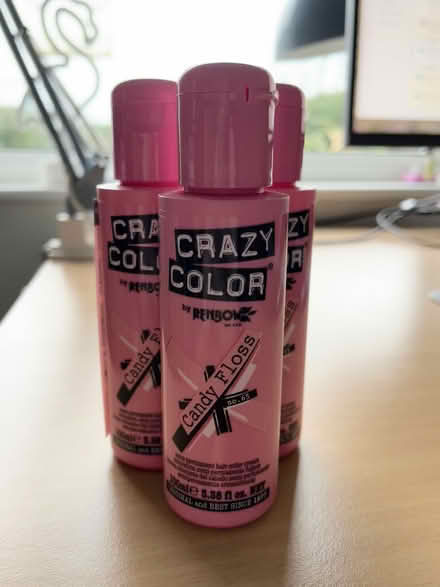 Photo of free 3 new bottles of pink hair colour (Deansgrange/Blackrock) #1
