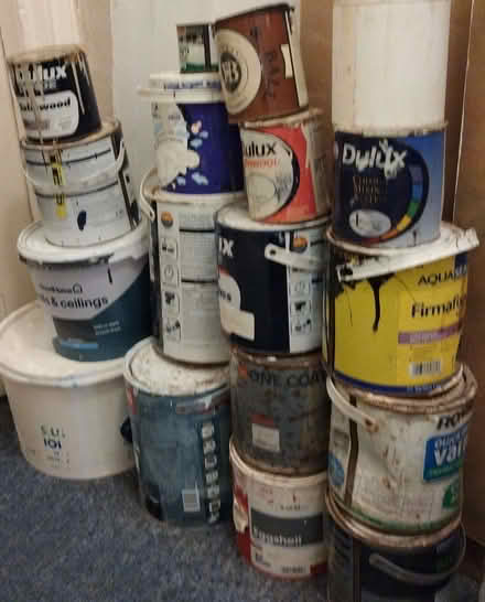Photo of free Old scrap paint (West Marina TN38) #1