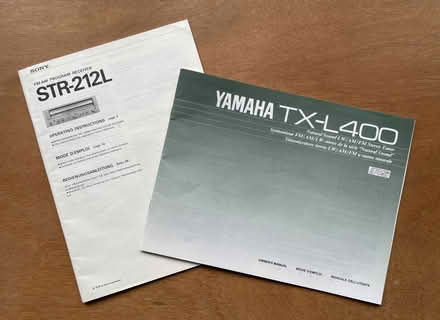 Photo of free 2 Vintage Hi-Fi Manuals (Bognor Regis PO21) #1