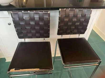 Photo of free Counter height chairs (North Cleveland Park) #2