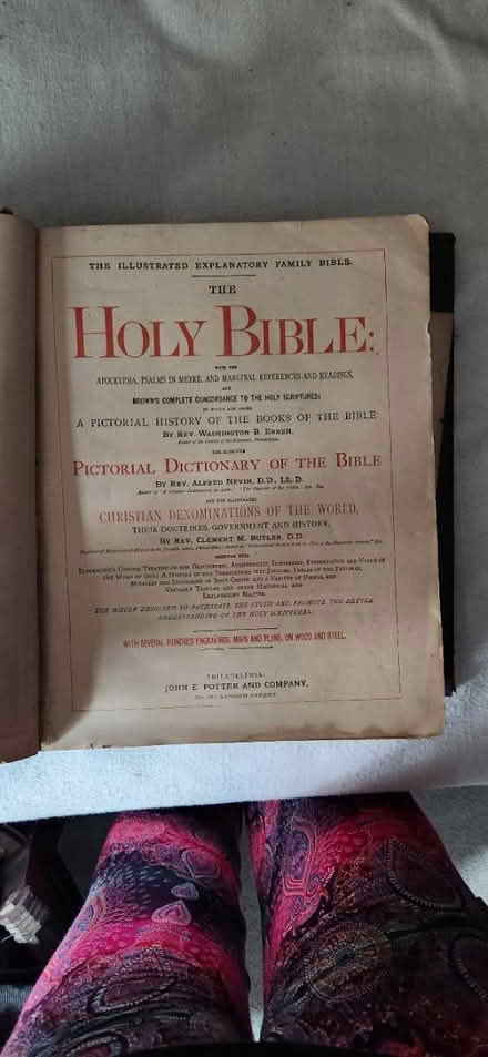 Photo of free Very old Bible (Outside Kennett Square) #2