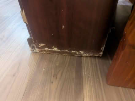 Photo of free Liquor cabinet/bookshelf (Shell gas station, Hampton NJ) #2