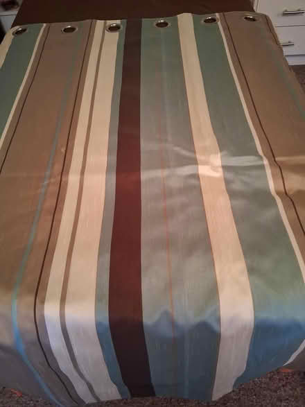 Photo of free Wide Eyelet lined curtains (Stockport SK7) #1