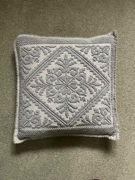 Photo of free Italian cushion, like new. 16 cms (Upper Radley OX14) #1