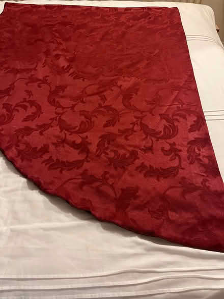 Photo of free Large oval shaped table cloth (Binley, Coventry) #1