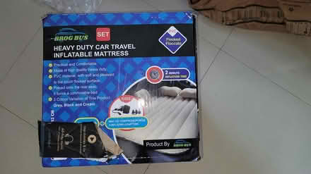 Photo of free car inflatable mattress (manikonda) #1