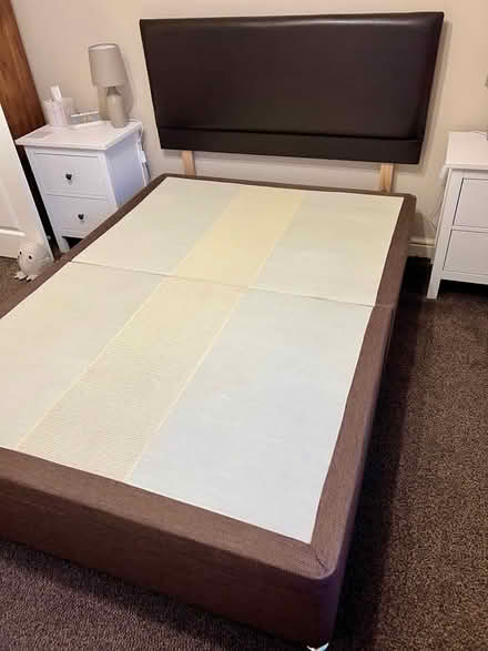 Photo of free Double Ottoman Bed with Headboard (Borrowash DE72) #2