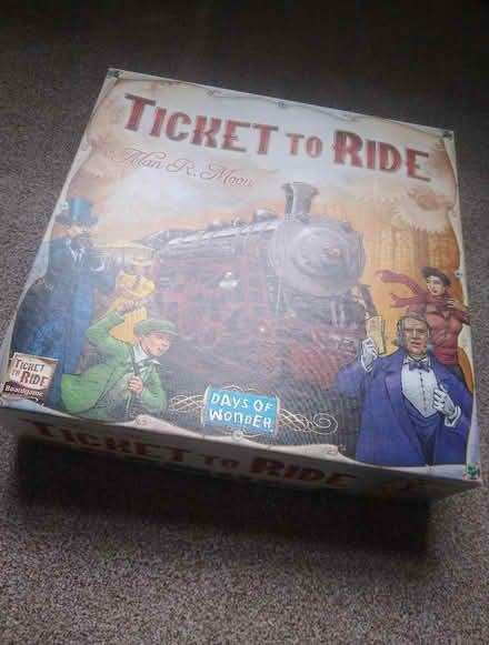 Photo of free Ticket to Ride Board Game (Newtown RG1) #1