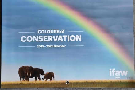 Photo of free 2026 wall calendar (Claverton) #1