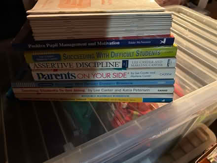Photo of free Behaviour management books (Parkside SK7) #1