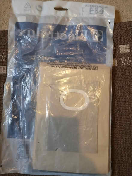 Photo of free 4 Electrolux Dustbags (City Point DE24) #2