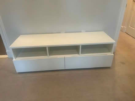 Photo of free White media stand (Palisades) #1
