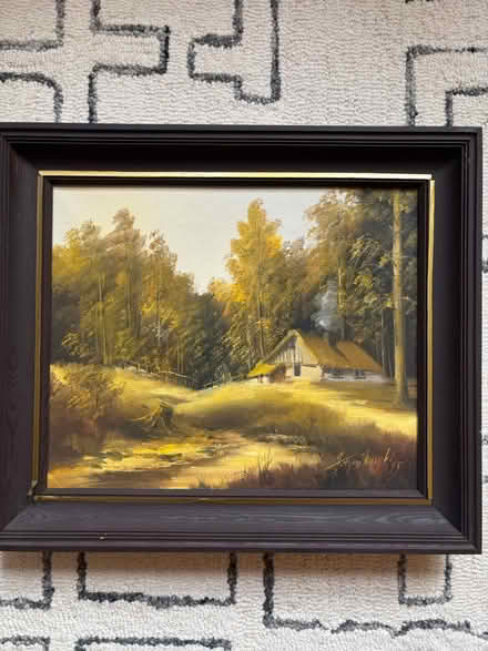 Photo of free Vintage Landscape Painting #2 (Rego Park) #1