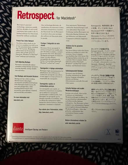 Photo of free Dantz Retrospect Backup Software 6.0 (Hulme M16) #2