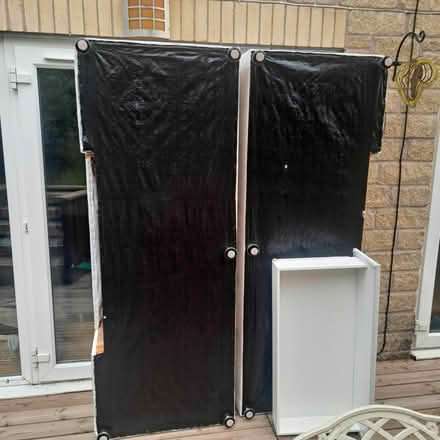 Photo of free Double bed frame with draws (Silkstone S75) #3