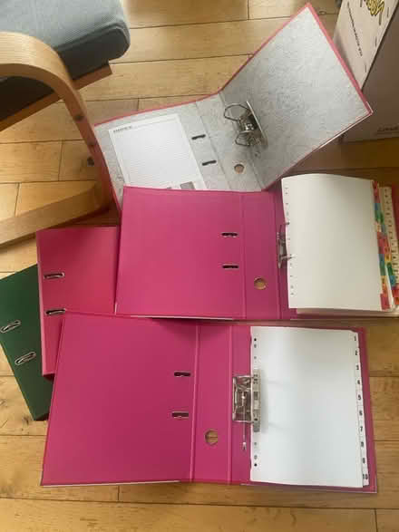 Photo of free 5 x Lever Arch Files (Liverpool L17 near Jericho L) #1