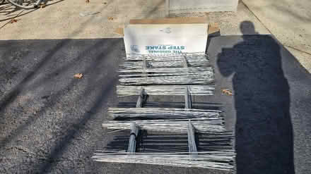 Photo of free 145 Lawn sign stakes (North Tinton Falls by Lincroft) #2