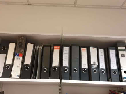 Photo of free Black lever arch files (Horspath OX33) #1