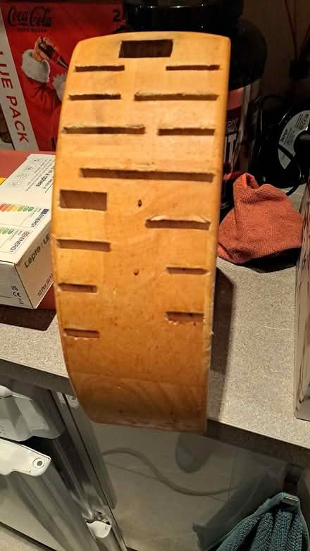 Photo of free Wooden knife block (COP YO23) #1