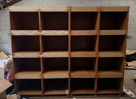 Photo of free Very Heavy Wine Shelves x5 (Upper Stondon SG16) #1