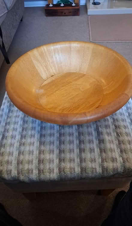 Photo of free Large wooden serving bowl (Littlehaven) #1