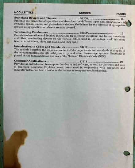 Photo of free Electronic Sys Tech Training Guides (Foster & California Ave) #4