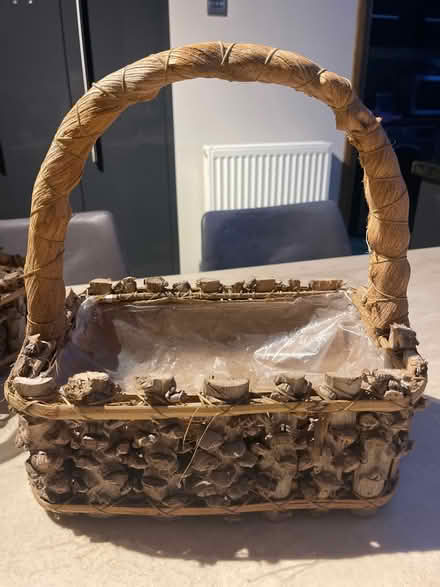 Photo of free Two matching wooden baskets (Heswall CH60) #2