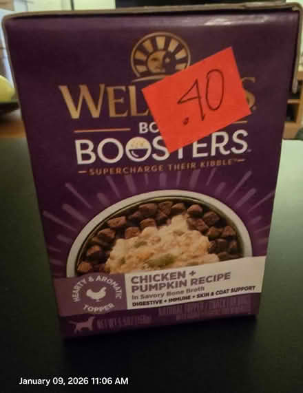 Photo of free Dog food topper - wellness (WLA/Westwood) #1