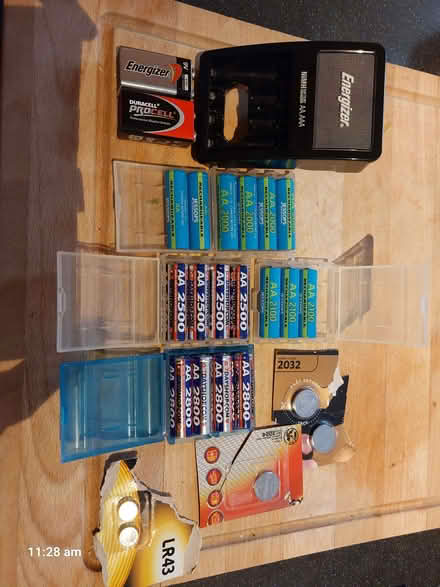 Photo of free Rechargeable batteries + charger (Walthamstow E17) #1