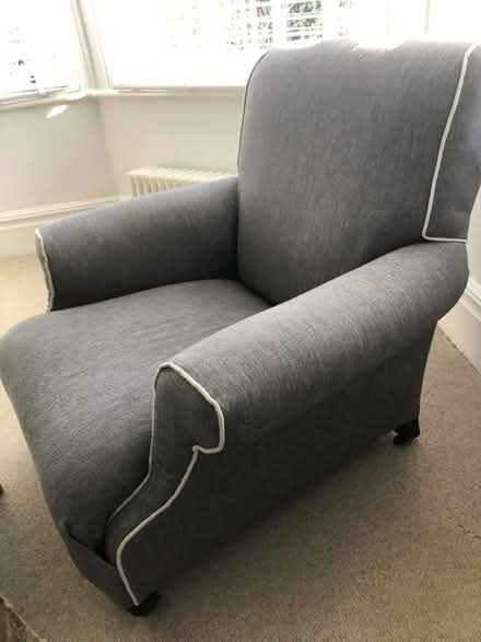Photo of free Large armchair with footstool (Manchester South M20) #1
