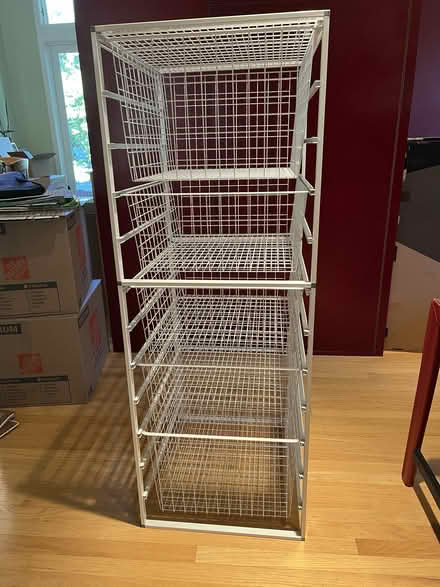 Photo of free Closet drawer unit - wire (Midtown Palo Alto) #1