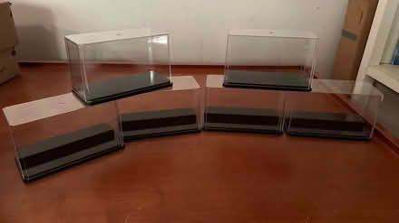 Photo of free 6 small plastic display cases (Eagle Hill) #1