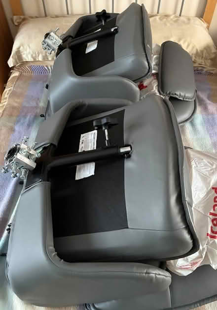 Photo of free Two Comfy Swivel Chairs in Grey (Barton DL10) #2