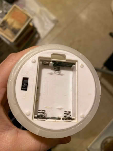 Photo of free Christmas plastic candles and pot (AL4, St albans) #3