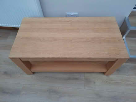 Photo of free Oak coffee table (Carmunnock G76) #1