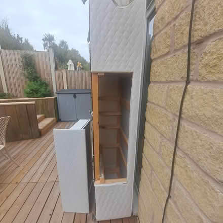 Photo of free Double bed frame with draws (Silkstone S75) #2