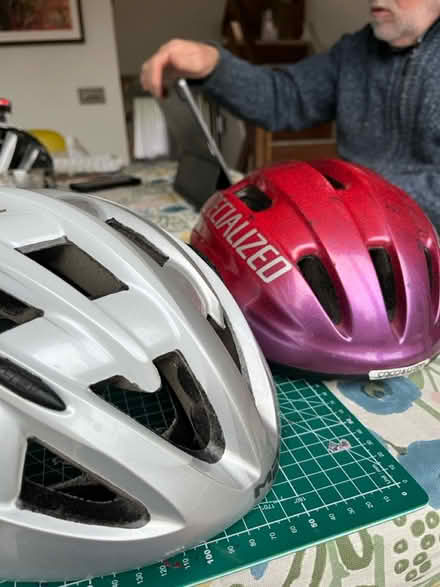 Photo of free 2 Adult cycle helmets (Sydenham SE26) #1
